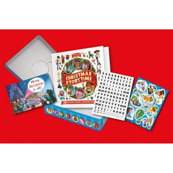 Disney Christmas Countdown Tin and Book Collectible 7 Days Complete  NEW - Picture 4 of 6